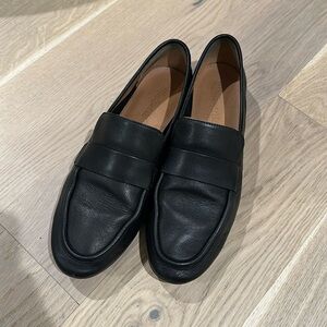Madewell black loafers size 9